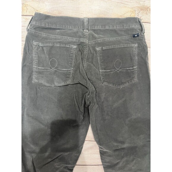 Lucky Brand Sofia Skinny Gray College Alt Preppy Jeans Cords Pants 14/32 Ankle - Picture 3 of 7